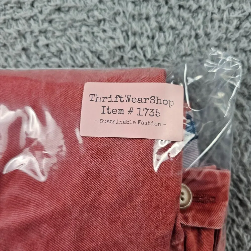 Peter Millar Shorts Mens 40 Salmon Pink Pima Cotton Casual Golf 8